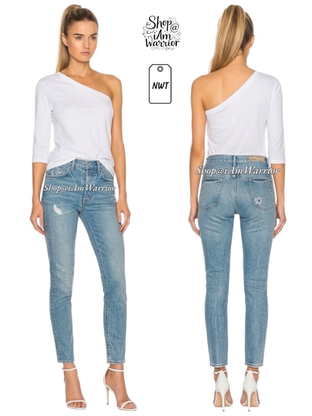 GRLFRND NWT 90’s high rise Karolina jeans *shop@iamwarrior